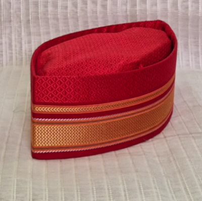 Yajman Topi - Red Color